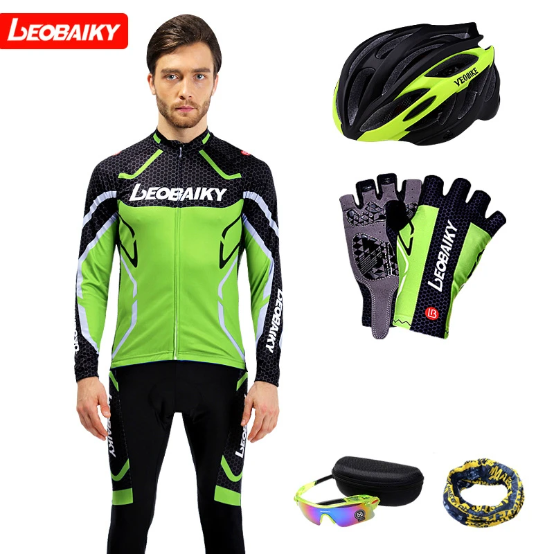 Одежда для велоспорта Pro Team, Мужская футболка с длинным рукавом, комплект спортивной одежды MTB, быстросохнущая Мужская одежда для шоссейного велосипеда, мужской костюм для верховой езды - Цвет: 3