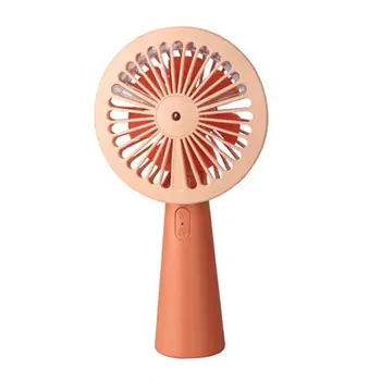 

Mini Handheld Air Humidifying Spray Fan Usb Rechargeable Cooler Fan with 3 Speed