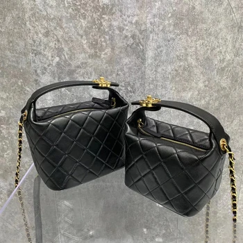 

Quality Lunch Box Bag 2020 New Female Bag Rhombus Chain Bag Simple Shoulder Bag Messenger Bag Lunch Portable Small Bag Handbags