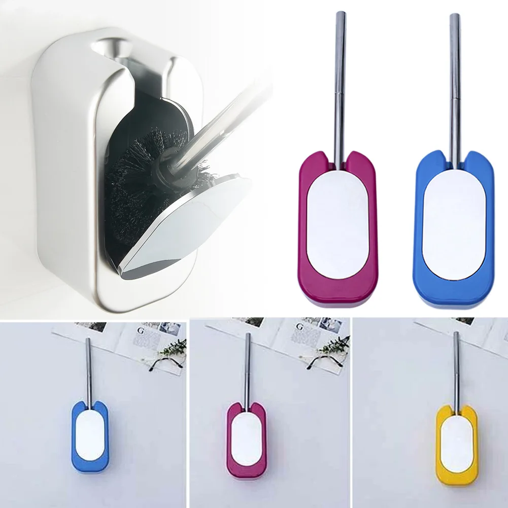 

Newest Wall Mounted Toilet Brush with Holder Bathroom Cleaning Tool Kit