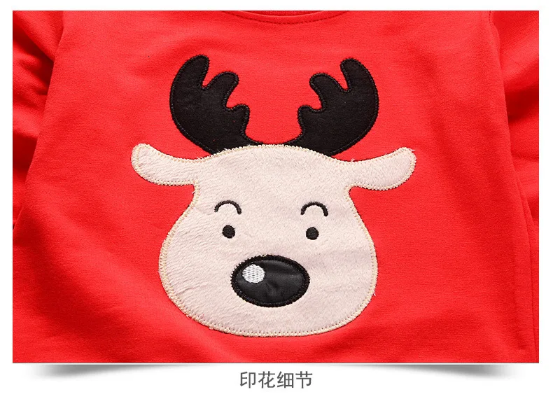 Новинка года; Комплект для маленьких мальчиков и девочек весенне-осенние модели; свитер с рисунком для малышей и детей постарше брюки Wei два комплекта
