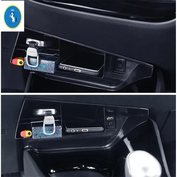 

Yimaautotrims Auto Accessory Cup Bottle Support / Container Storage Box Phone Tray Accessory Kit For Toyota C-HR CHR 2016 - 2020