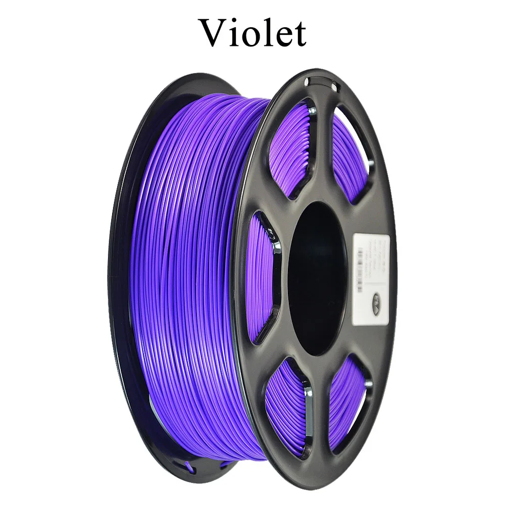 1 кг 2.2LB 1,75 мм PLA нить для 3d принтера, ручка для рисования, ручка для печати MakerBot RepRap Home DIY Rohs - Цвет: Violet PLA
