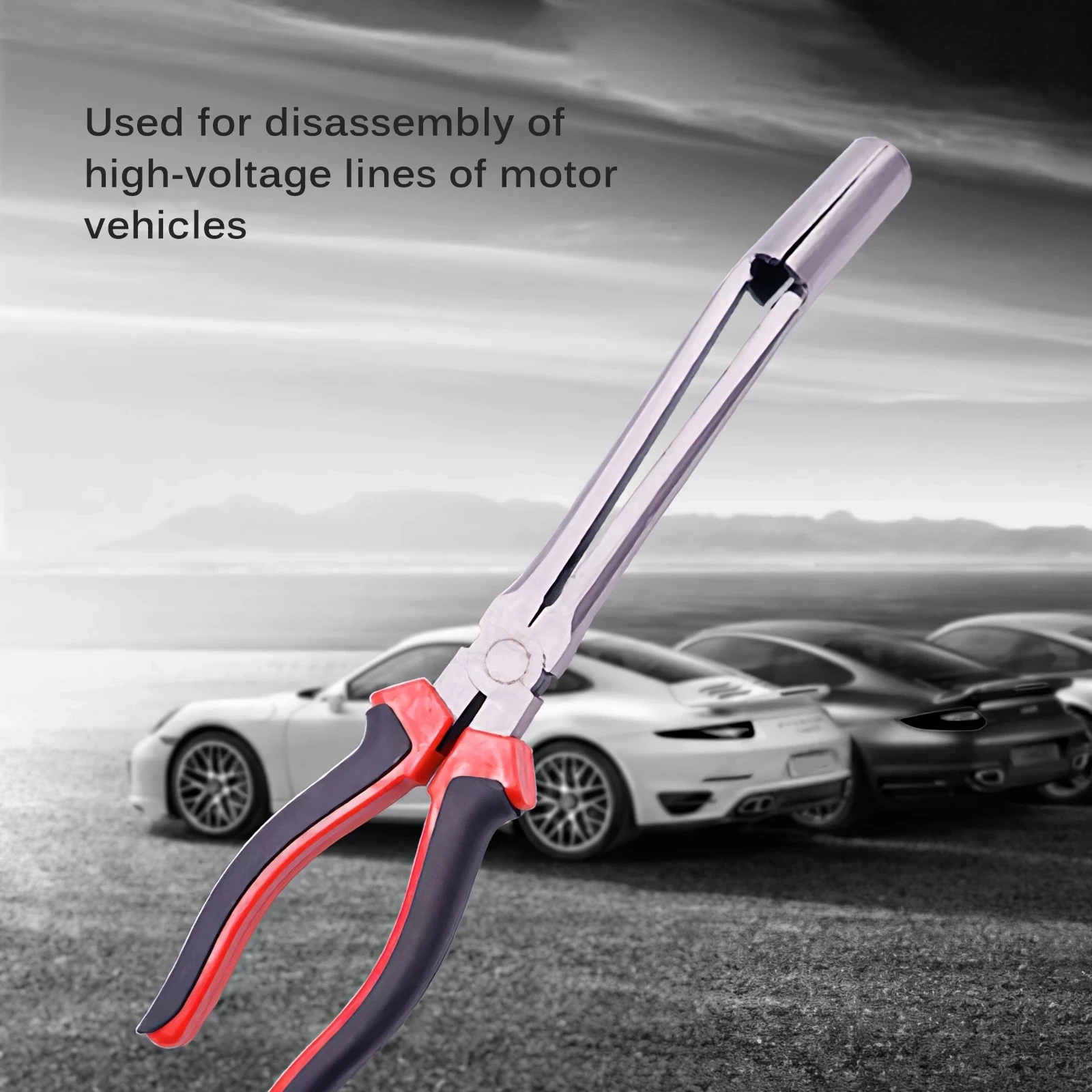 

2021 New Product Hot Sale Car Spark Plug Wire Removal Pliers Cable Clamp Removal Tool Bevel Puller High Quality Car Repair Tool