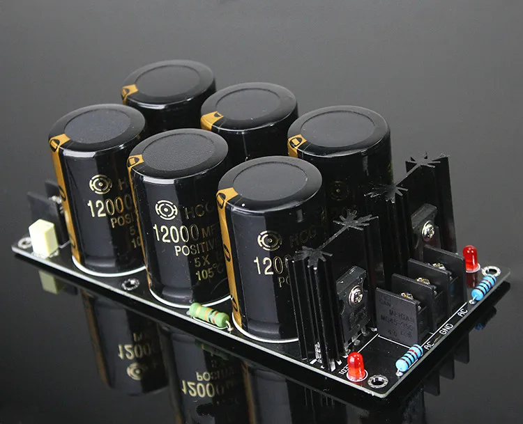 12000UF 63V High Power Schottky Amplifier Rectifier Filter Supply Board | Электроника