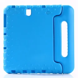 Durable Kids EVA Tablet Case with Stand and Hand-Held Design for T810 T813 T815 T819 (Blue)