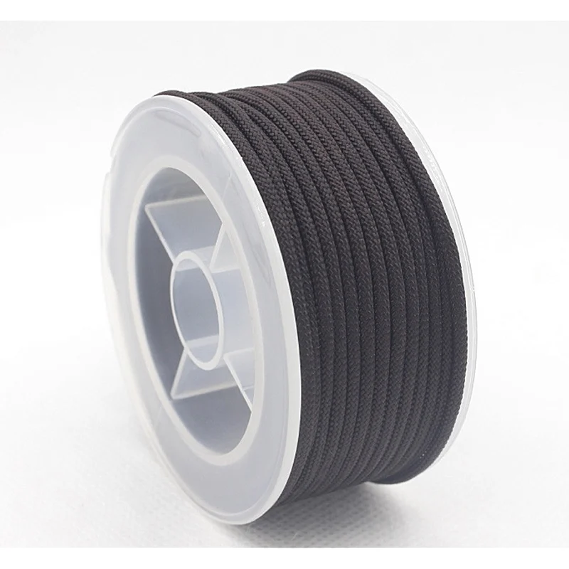 ATF Nylon Runde Cords 5mm Geflochtene Seile DIY String Strap Themen Sicken Armband Für Schmuck Machen Handwerk Gewebt Spitze – Detail 26
