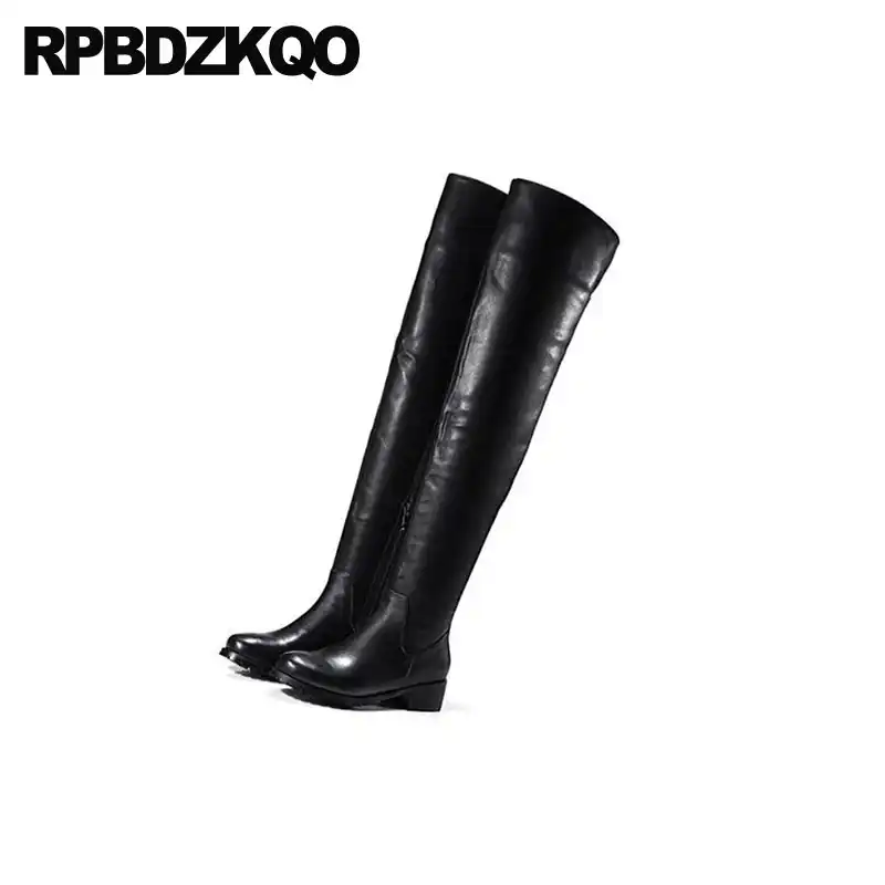 wide calf over the knee boots size 10