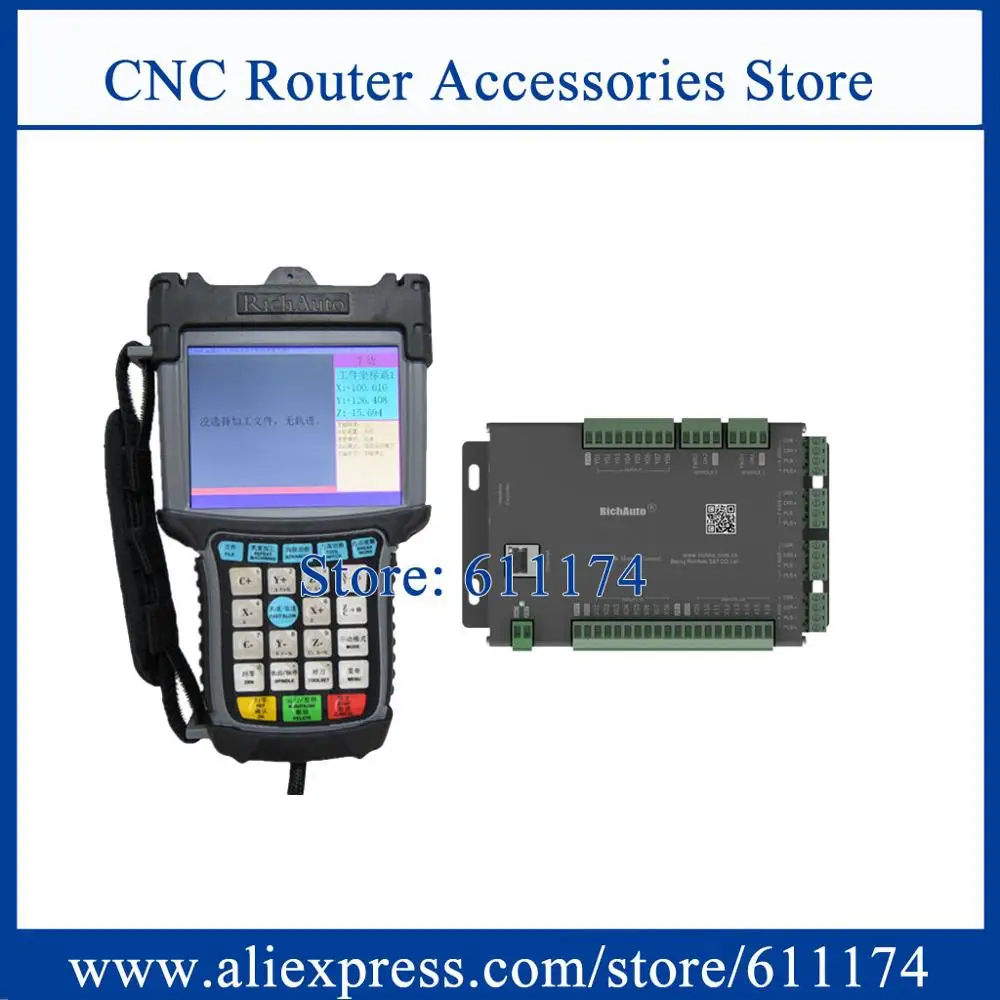 Original Rich Auto B51 DSP controller 3 axis carving motion control ...