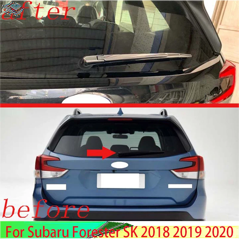 Декоративные аксессуары для Subaru Forester SK 2018-2020 хромированная крышка заднего