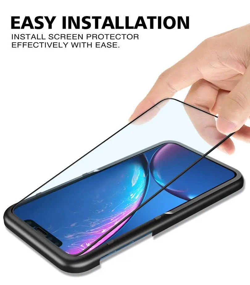 Ультратонкое закаленное стекло для iPhone 11 Pro XR XS MAX Защита экрана для iPhone 11 pro Max 6 6S 7 8 Plus 5 5S защитная пленка