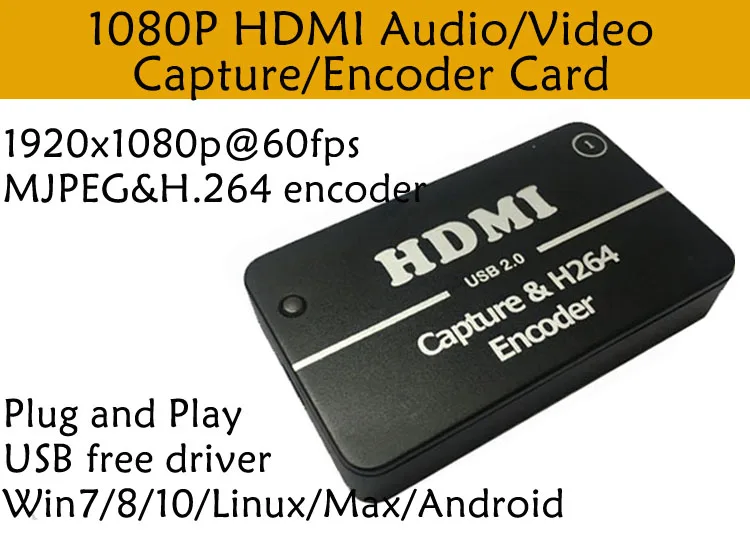 Бесплатный драйвер Greatlizard Ezcap 287 1080P 60fps Full HD видео рекордер HDMI USB карта видеозахвата