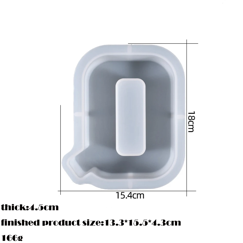 Stampo In Silicone Per Resina ESEDAGE – Numeri Arabi Da 17,8 Cm – Confezione Da 9 Pezzi – Per Sapone, Candele E Gesso