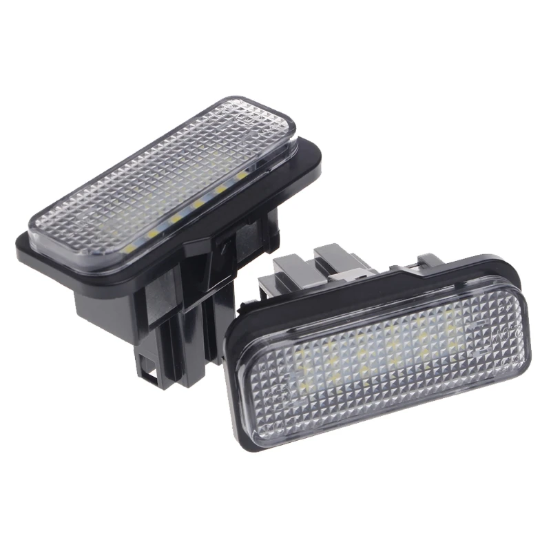 2 предмета, 18 светодиодный SMD номерного знака светильник для Benz W203 W211 W219 R171 A6HE