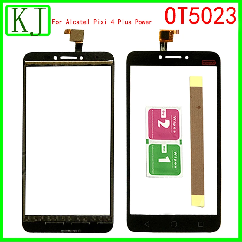 

For Alcatel Pixi 4 Plus Power OT5023 5023 5023E 5023F Digitizer Touch Screen Sensor Outer Glass Panel