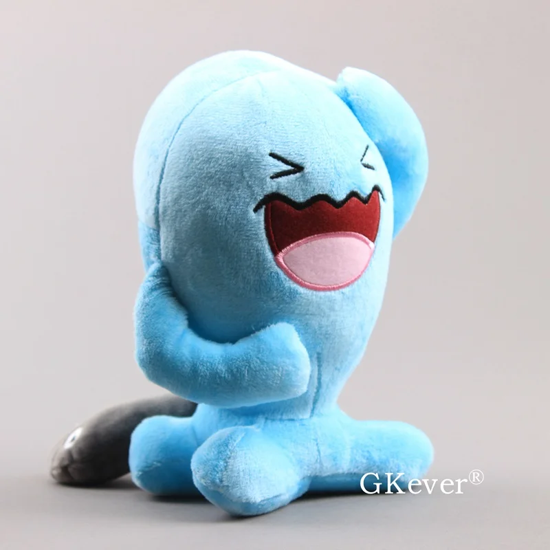 20 см kawaii Wobbuffet плюшевые игрушки мягкие куклы Пикачу серии плюшевые куклы подушки Детские Девочки Дети Рождественский подарок на день рождения