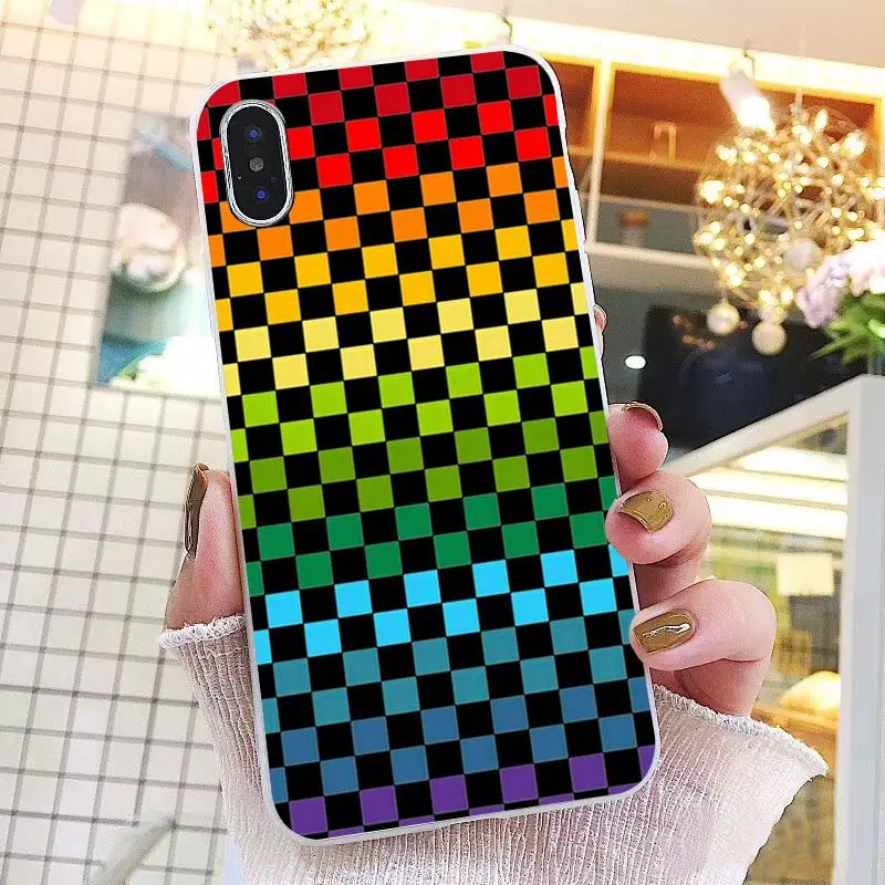 Black white Yellow Grid 