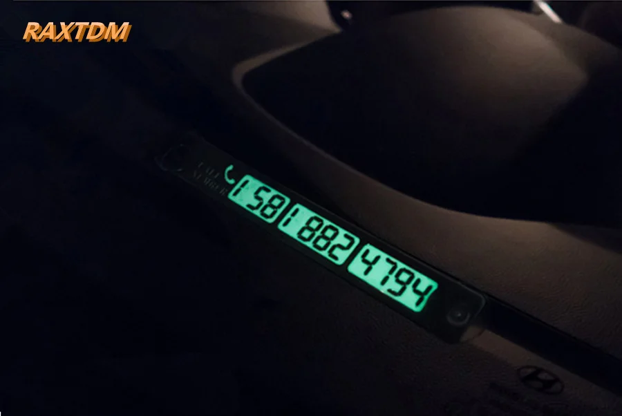 Временная парковочная карта светящаяся телефонная карточка пластина для Suzuki SX4 SWIFT Alto Liane Grand Vitara Jimny S-Cross