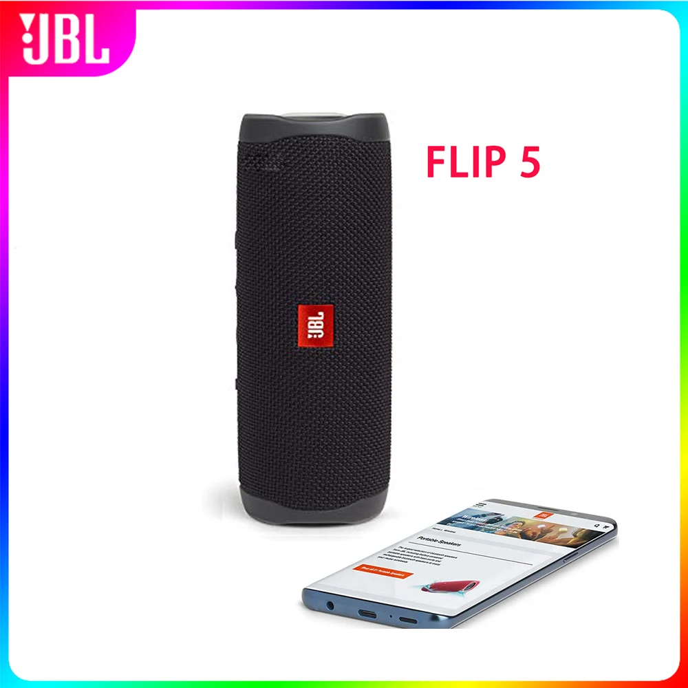 JBL Flip 5 мощная Bluetooth-колонка портативная беспроводная водонепроницаемая