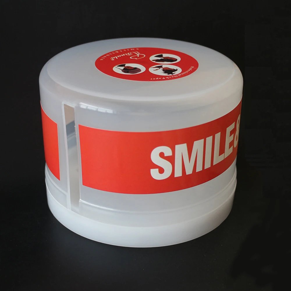 

Disposable Neck Paper Roll Plastic Box Salon Hairdressing Tool Box Bottom with Suction Cup Neck Paper Box Beauty Makeup Tool