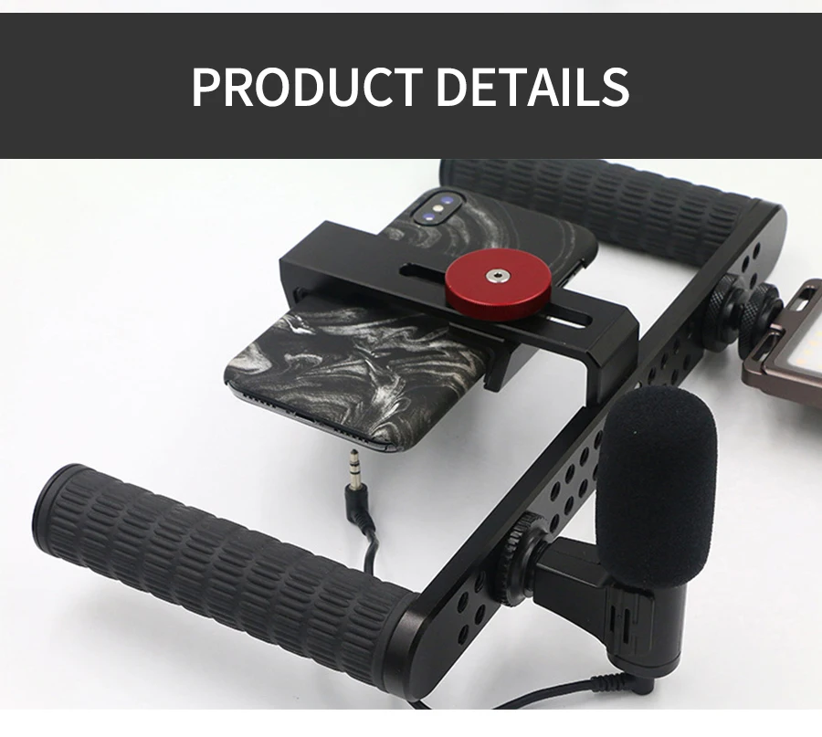 MAMEN Universal Photography Stand Holder Photo Studio Kits Smartphone Astronomic Adapter Smart Video Record Handheld stabilizer