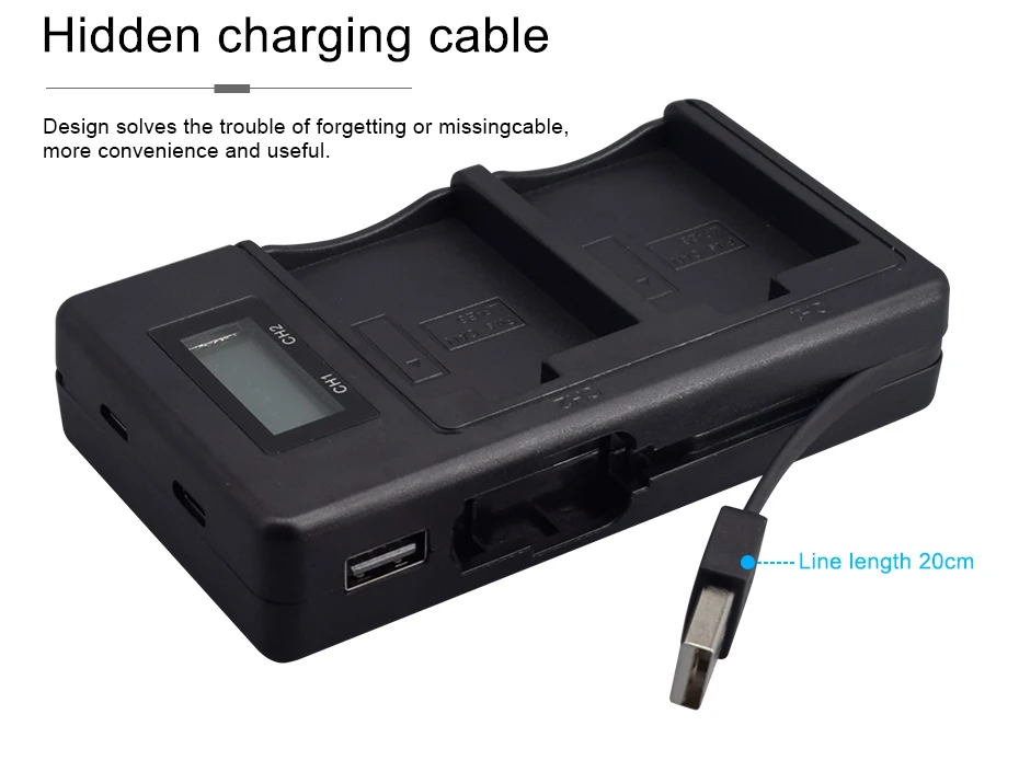 PALO LP-E5 LPE5 LP E5 зарядное устройство ЖК-USB двойное зарядное устройство для Canon EOS 1000D, EOS 450D, EOS 500D EOS Rebel XS 18-55IS комплект