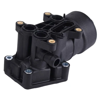 

Oil Filter Housing with Gasket For-A udi Seat Skoda Passat Jetta Golf 03L115389C 03L115389H