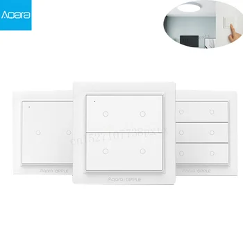 

International Version Aqara Opple wireless Smart Switch Without Wiring Requires Working For Apple HomeKit Wall Switch