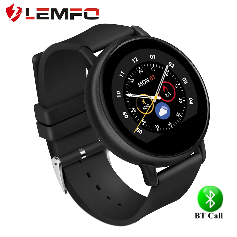 LEMFO S666 Bluetooth Вызов Смарт часы для мужчин и женщин динамический Пульс трекер