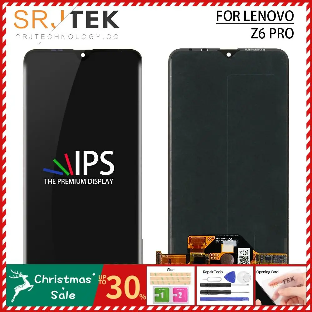 1080x2340 для lenovo Z6 Youth/Z6 Lite ЖК-дисплей Сенсорная панель для lenovo Z6 Pro экран дигитайзер сенсор внешнее стекло в сборе