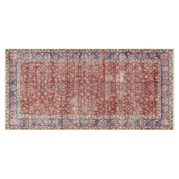 

Handmade Natural Vintage Turkish Area Rug 082x170 Cm-2'8''X5'7''