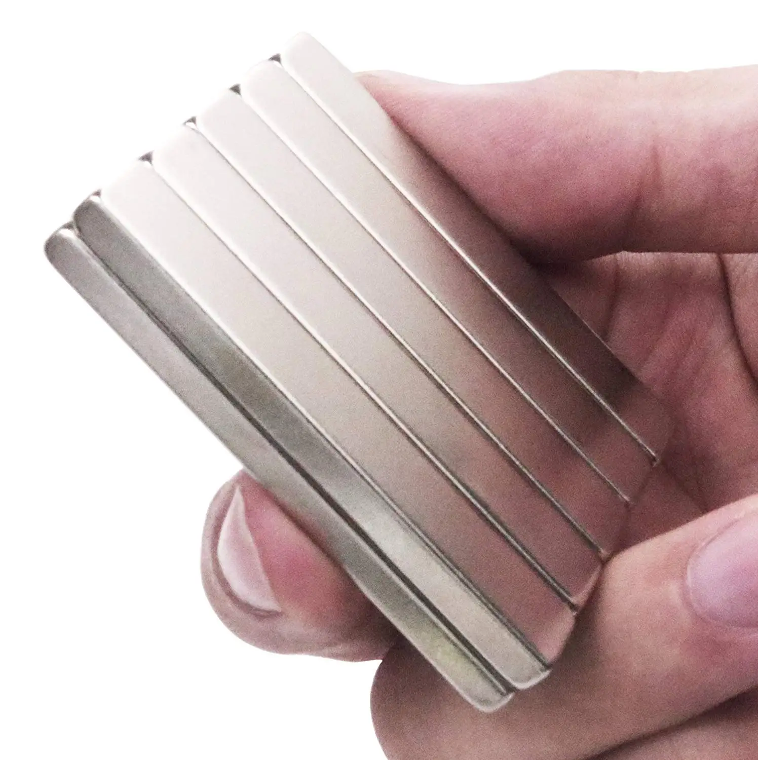 60mm x 10mm x 4mm Super Strong Long Rare Earth Neodymium Block Bar Magnets 