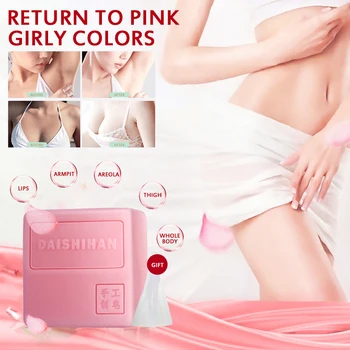 

100g Women Body Private Area Melanin Removing Soap ,Pink And Tender ,improve Private Blackening, Restore Armpit Areola Soap