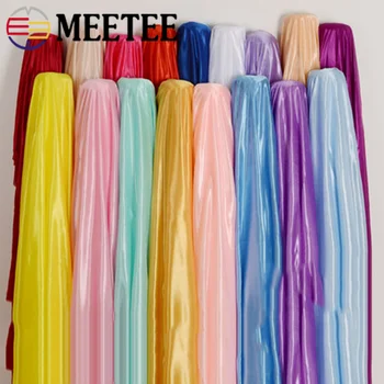 

Meetee 2/5M*160CM Soft Smooth Silk Satin Fabric DIY Head Dresses Clothing Wedding Party Curtain Decoration Sewing Material FA001