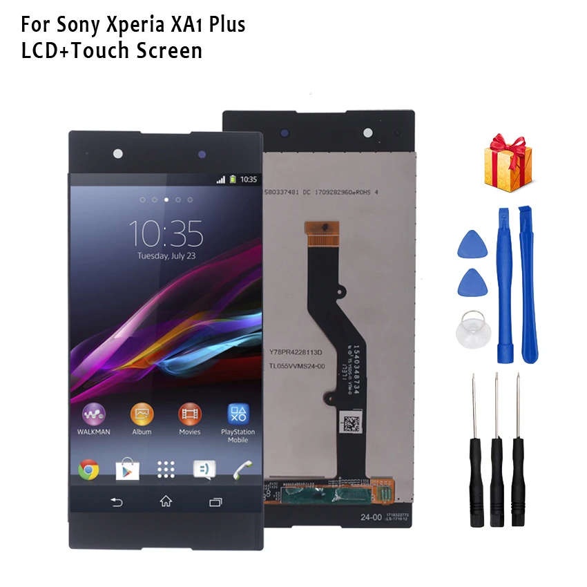 

Original For Sony Xperia XA1 Plus G3426 G3421 G3412 LCD Display Touch Screen Sensor Phone Parts For Sony XA1 Plus Screen LCD