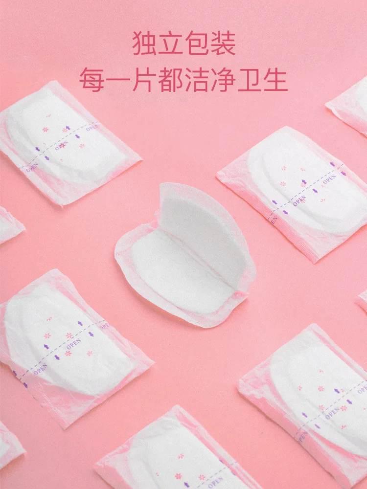 

100 Pieces Anti-spill Breast Pads Disposable Ultra-Thin Summer Lactation Women's Leak-Proof Isolation Milk Anti-Overflow Breast