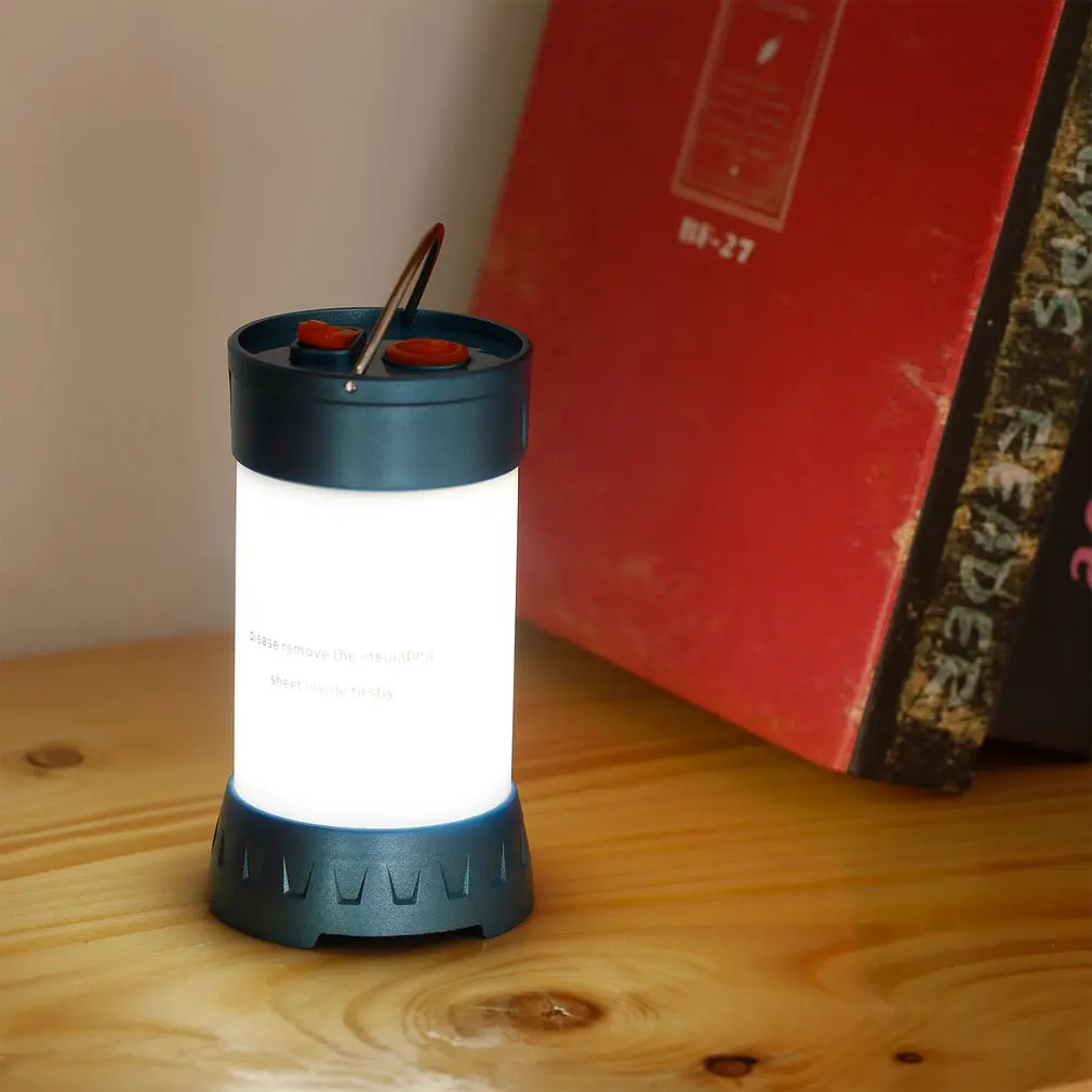 HBD-CL06 3 цвета Водонепроницаемая usb зарядка наружная Светодиодная лампа для кемпинга аварийный светильник ing долговечный фонарь походный светильник