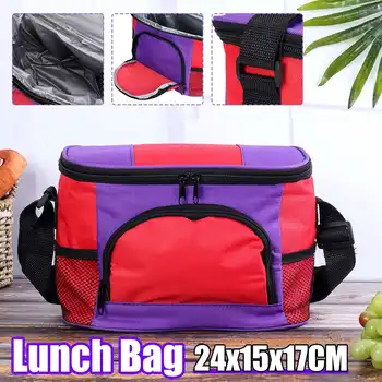 

Lunch Bag Tote Hot Cold Insulated Thermal Cooler Work School Travel Picnic