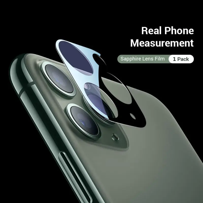 2019Newest Protective Phone Back Camera Metal Frame Tempered Glass Lens Screen Protector Film For iPhone 11/11 Pro/11 Pro Max