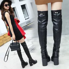 LZJ; коллекция года; обувь черного цвета; женские высокие сапоги; сапоги до бедра на высоком каблуке; Botines mujer bota Feminina; женские Ботинки martin