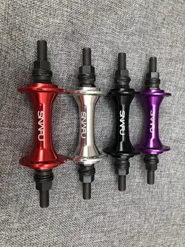 

Last 220g BMX bicycle hubs 36 Hole spoke aluminum alloy 10mm sealed bearing BMX bike front hub bicycle parts