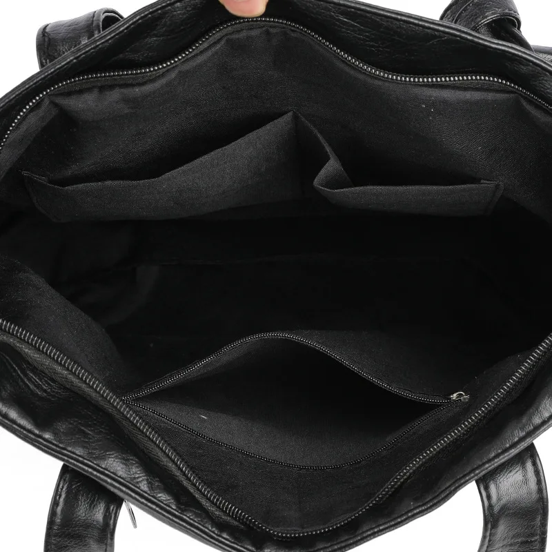 Winter PU Leather Zipper Luxury Handbags and Purse  omen Large Capacity Designer Shoulder Crossbody Bags Bolsa Feminina Sac