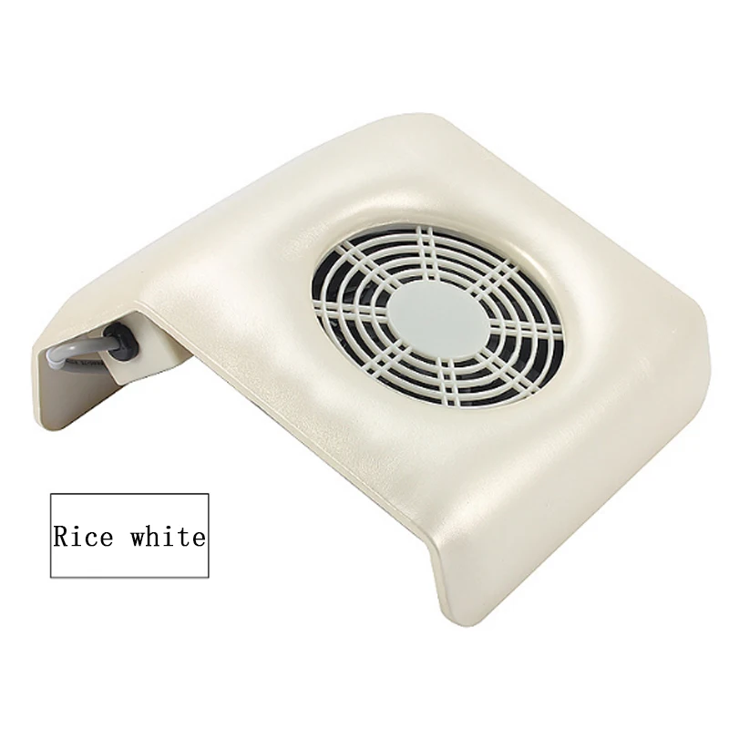 GC-13-06-Rice white Профессиональный пылесборник 36 Вт пылесборник для ногтей с машинным вентилятором для чистки ногтей розовый белый инструмент для маникюра - Цвет: GC-13-06-Rice white