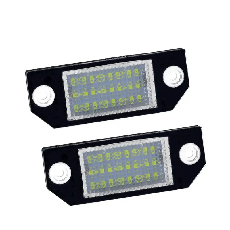 ONEWELL 2 шт. 12 В Автомобильный светодиодный светильник номерного знака белый