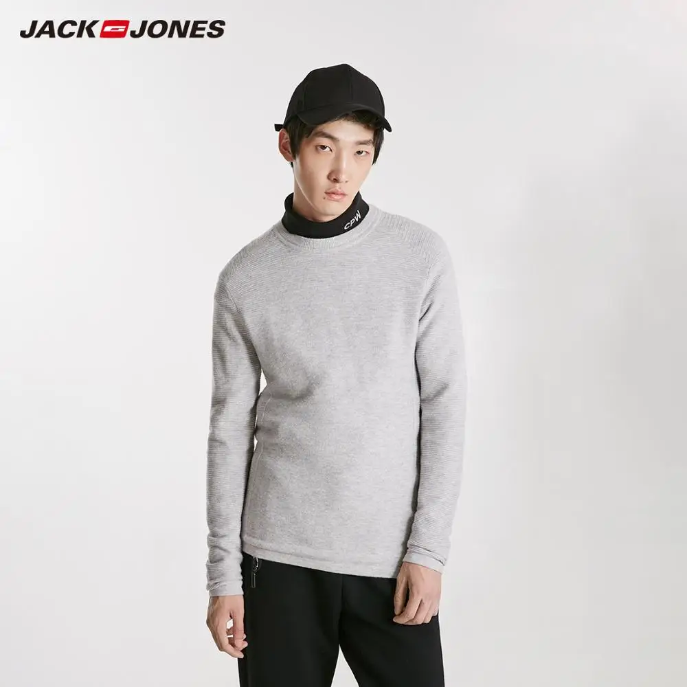 JackJones мужской шерстяной свитер с круглым вырезом 218424515|Джемперы |