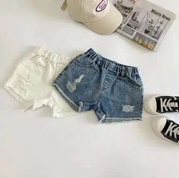 

2020 New Girls Denim Shorts Fashion Good Quality Girls Shorts 2-7 Years PY541