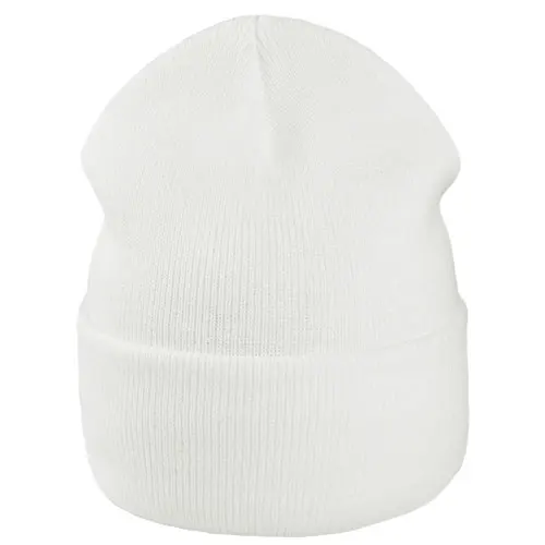 FURTALK, детская шапочка, зимняя шапка для девочек и мальчиков, вязанные осенне-весенние шапочки, детские черные шапочки унисекс для детей 2-5 лет - Цвет: Белый