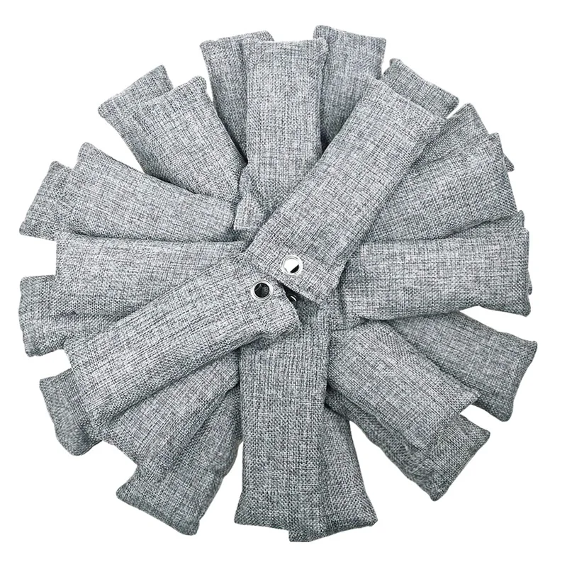 

24 Pack Bamboo Charcoal Air Purifying Bag for Shoes Natural Air Purifying Bags Activated Charcoal Odor Eliminators