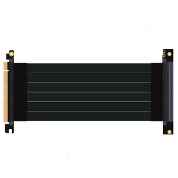 

PCI Express 3.0 High Speed 16X Flexible Cable Extension Port Adapter Riser Card PC Ie Card Connector Cable-150mm