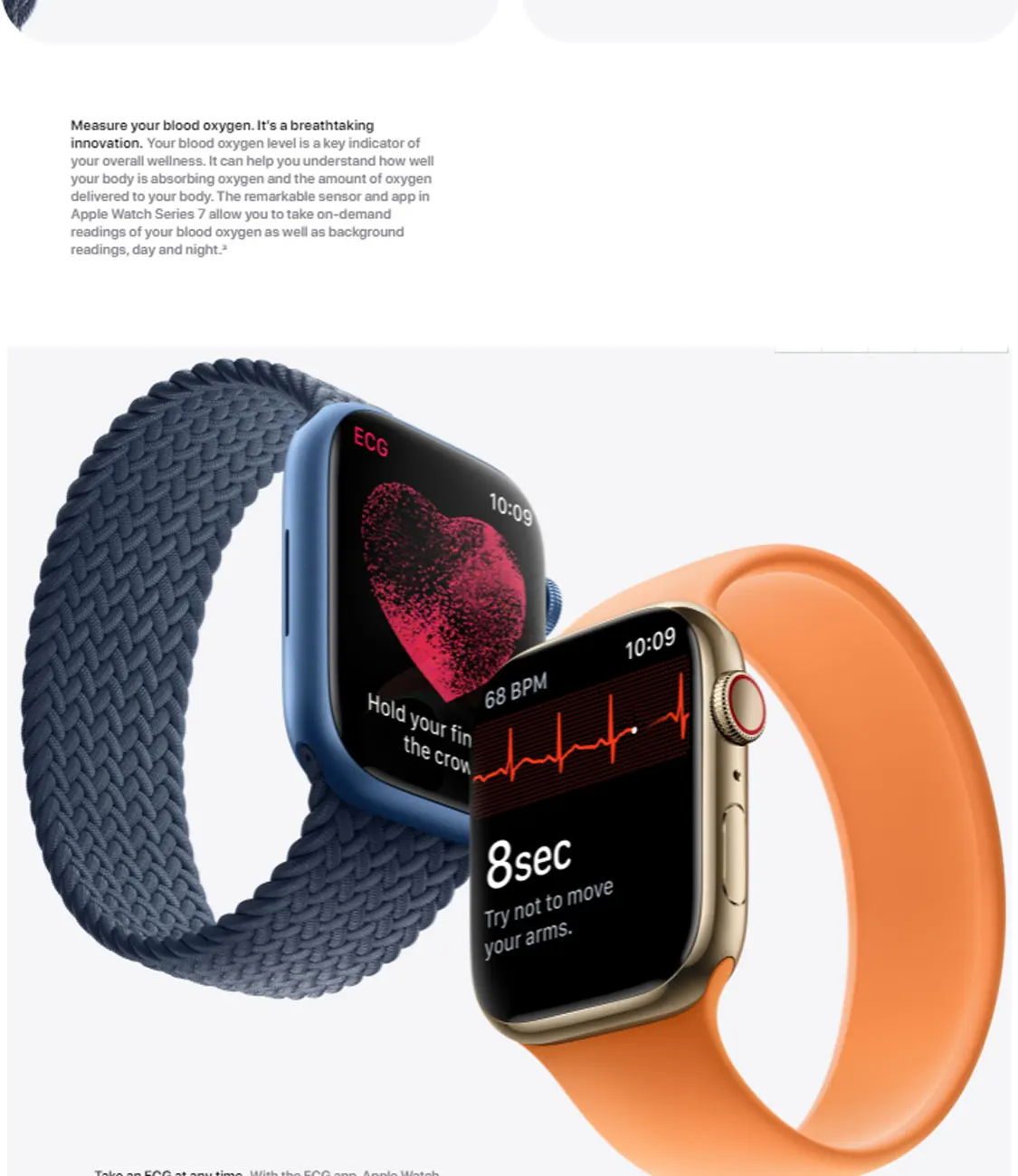 Apple – montre connectée de Sport pour hommes et femmes, série 7, GPS, 41MM/45MM, 100% Original